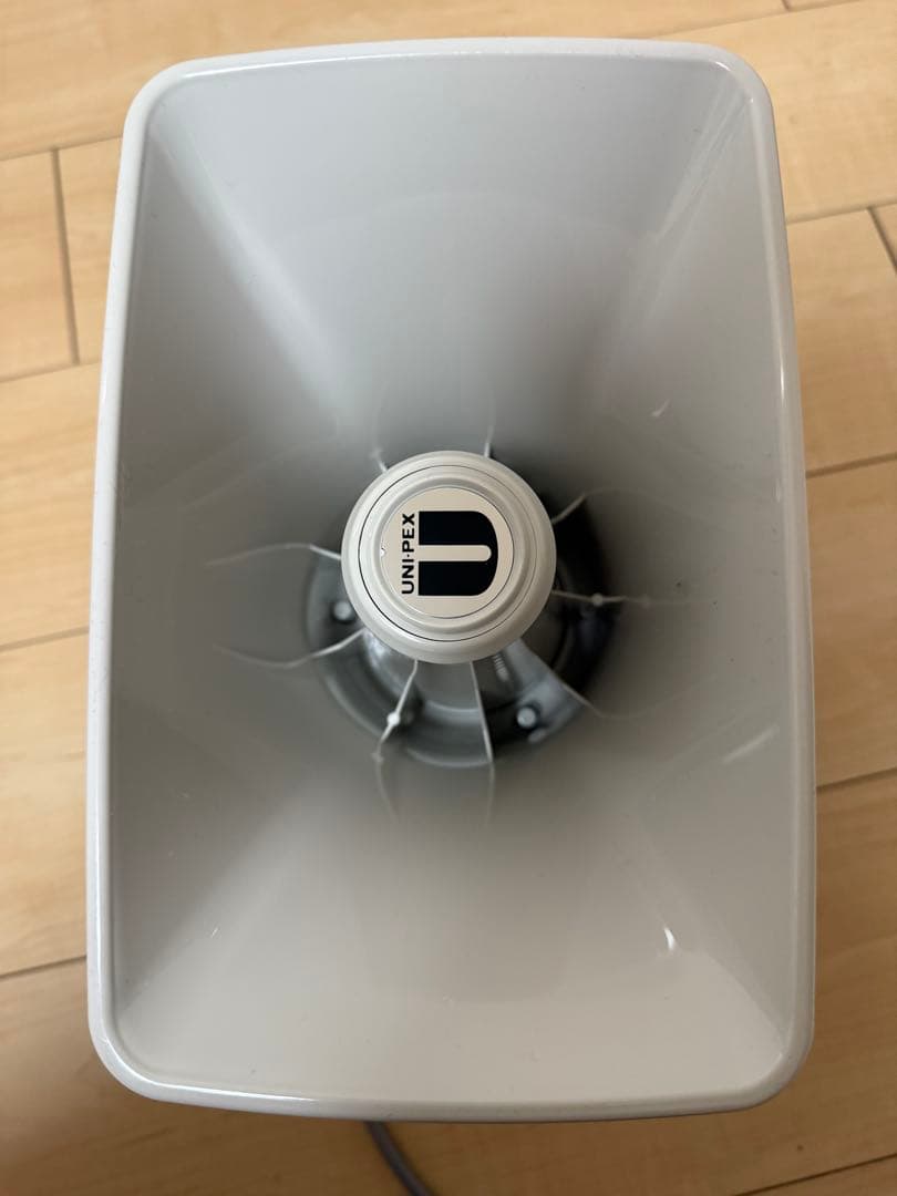 UNIPLEX 拡声器 ホワイト