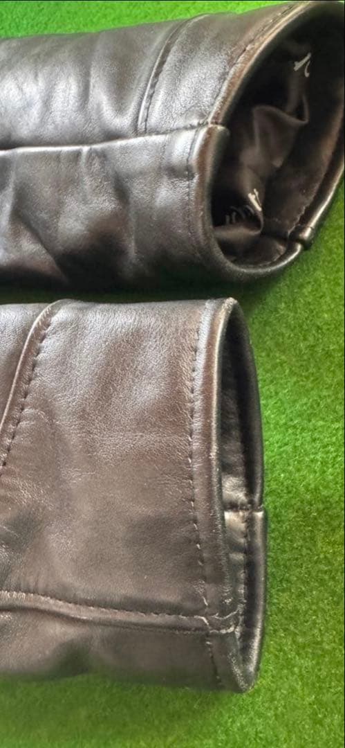 Schottショット　シングルライダーストラッカー革38黒ライナー付AT101