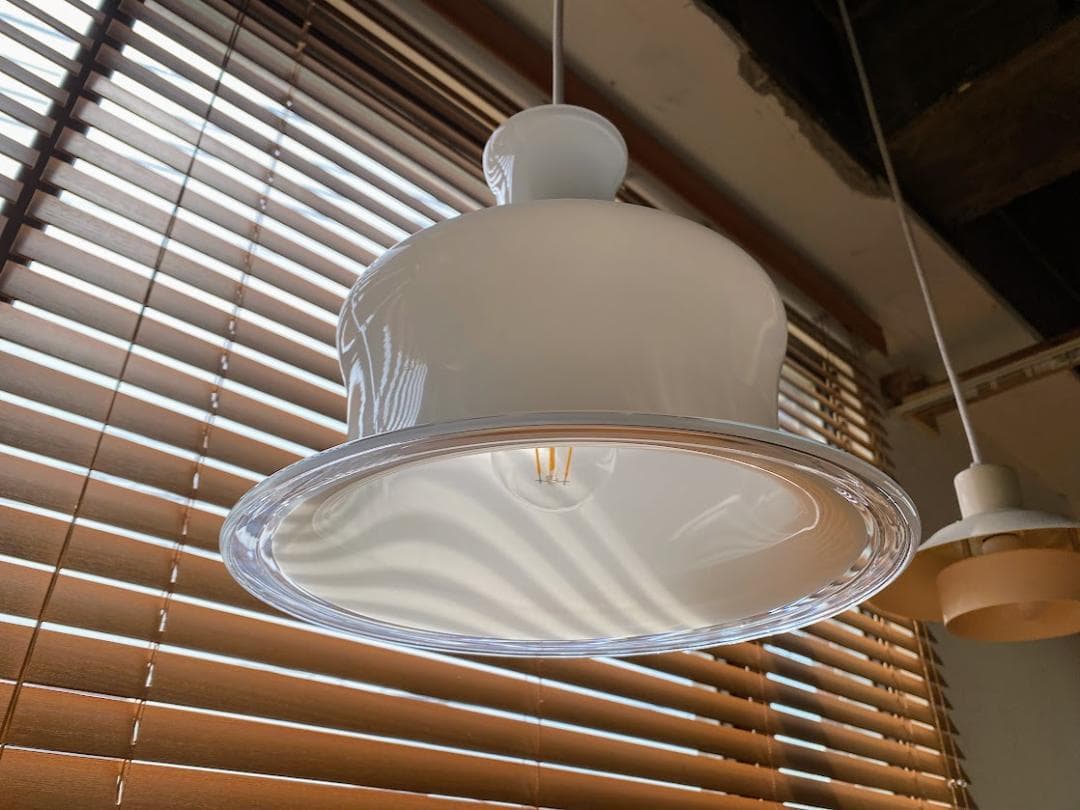 80s デンマーク製 Holmegaard Sonataペンダントライト