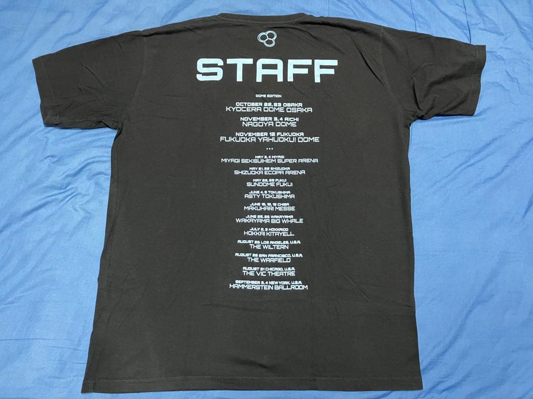 Perfume Tシャツ 黒 XL ※ツアースタッフ専用T