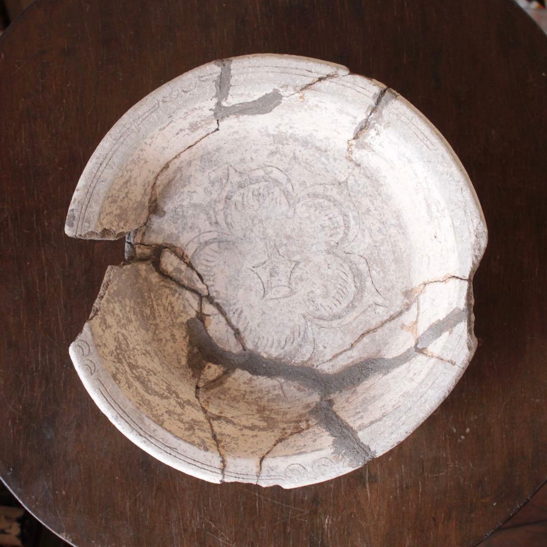 古代オルメカ 土器 線刻 鉢 メソアメリカ 紀元前 アンティーク 古美術 古道具