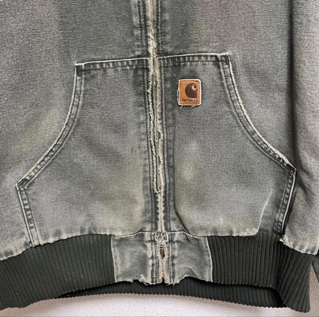 じ*ち様 Carhartt フード付きグレージャケット