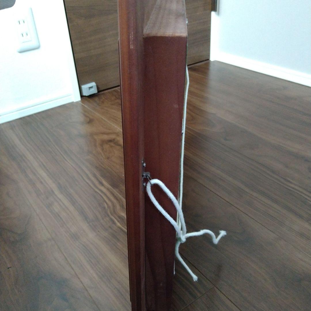 油絵　額縁　羽沢清水　戸隠