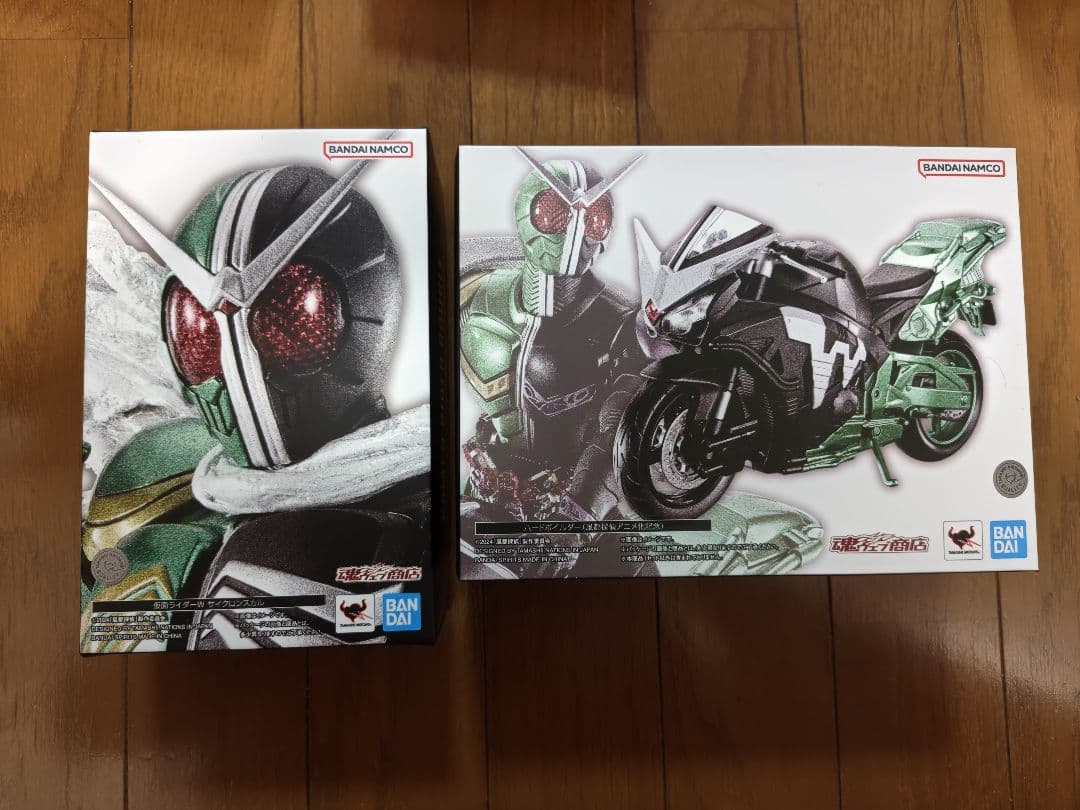 か*く様 S.H.Figuarts真骨彫製法仮面ライダーWサイクロンスカルハード