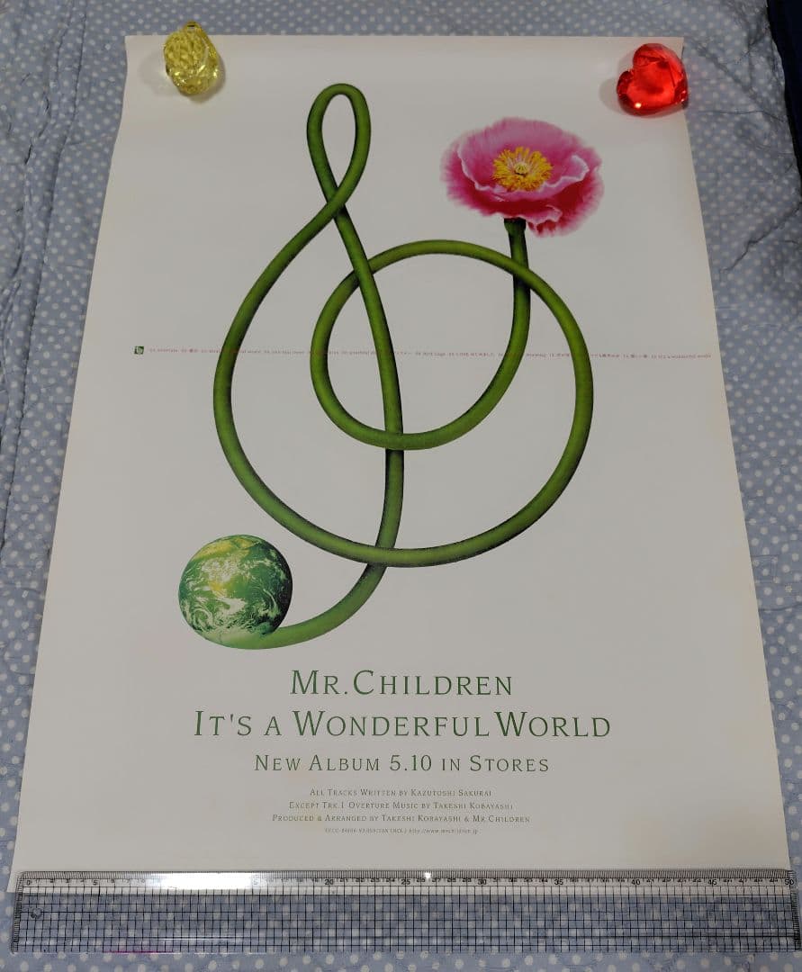 Mr.Children It's a wonderful world　ポスター