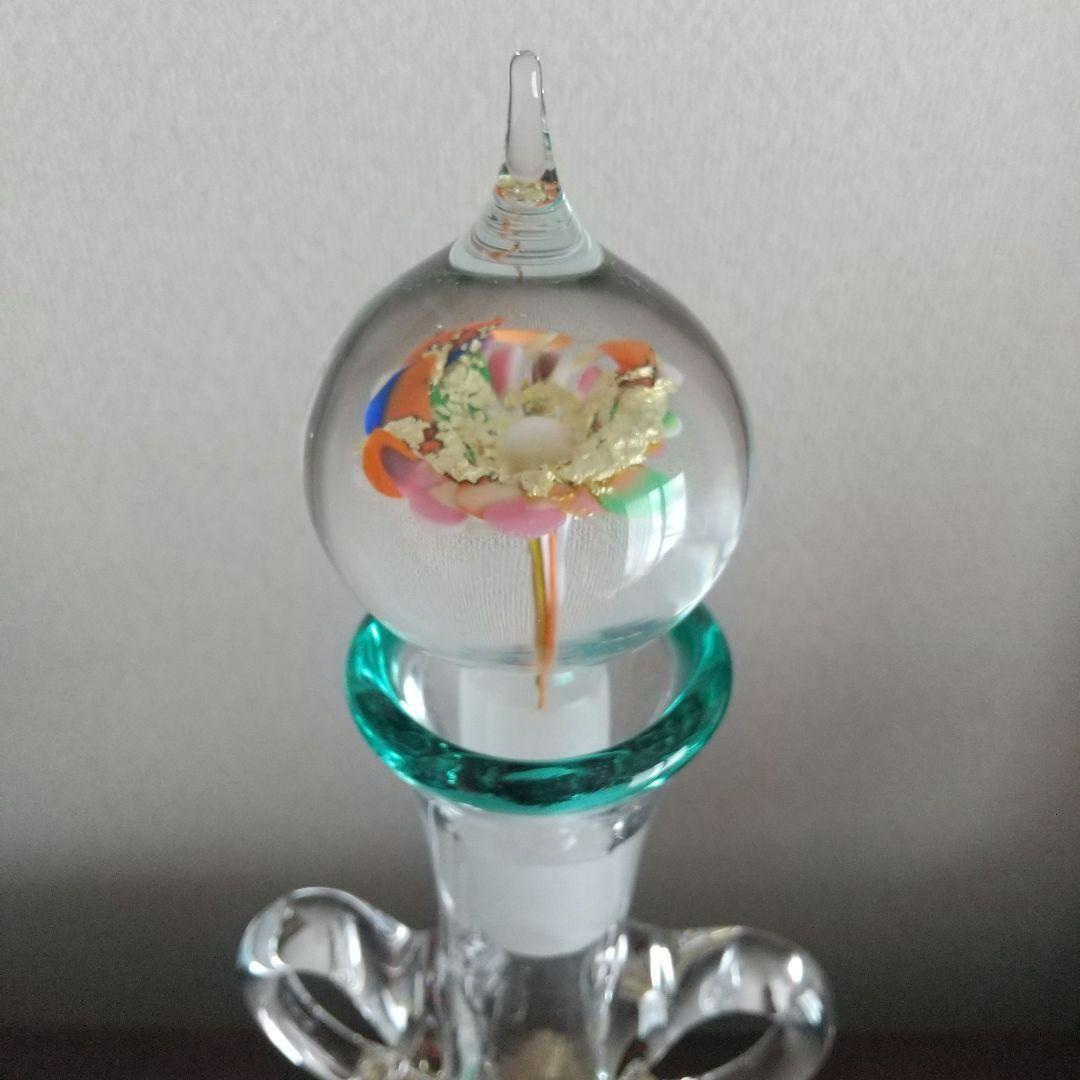 ガラス 工芸 カラフェ ?? デキャンタ ?? ヴェネチアンガラス ??