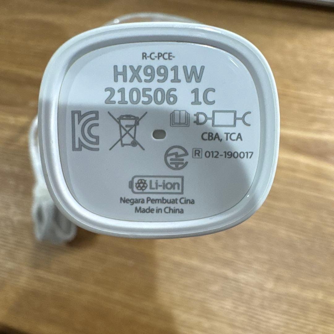 n*k様 Philips Sonicare HX991W 電動歯ブラシ本体＋替ブ