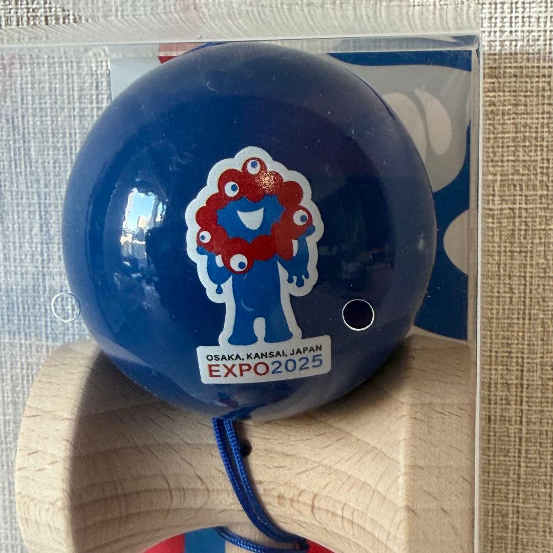 【新品・未使用】EXPO 2025 ミャクミャク けん玉(KENDAMA) 青
