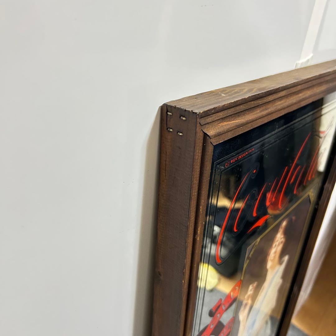 超希少 1974 コカコーラ 大型ヴィンテージミラー