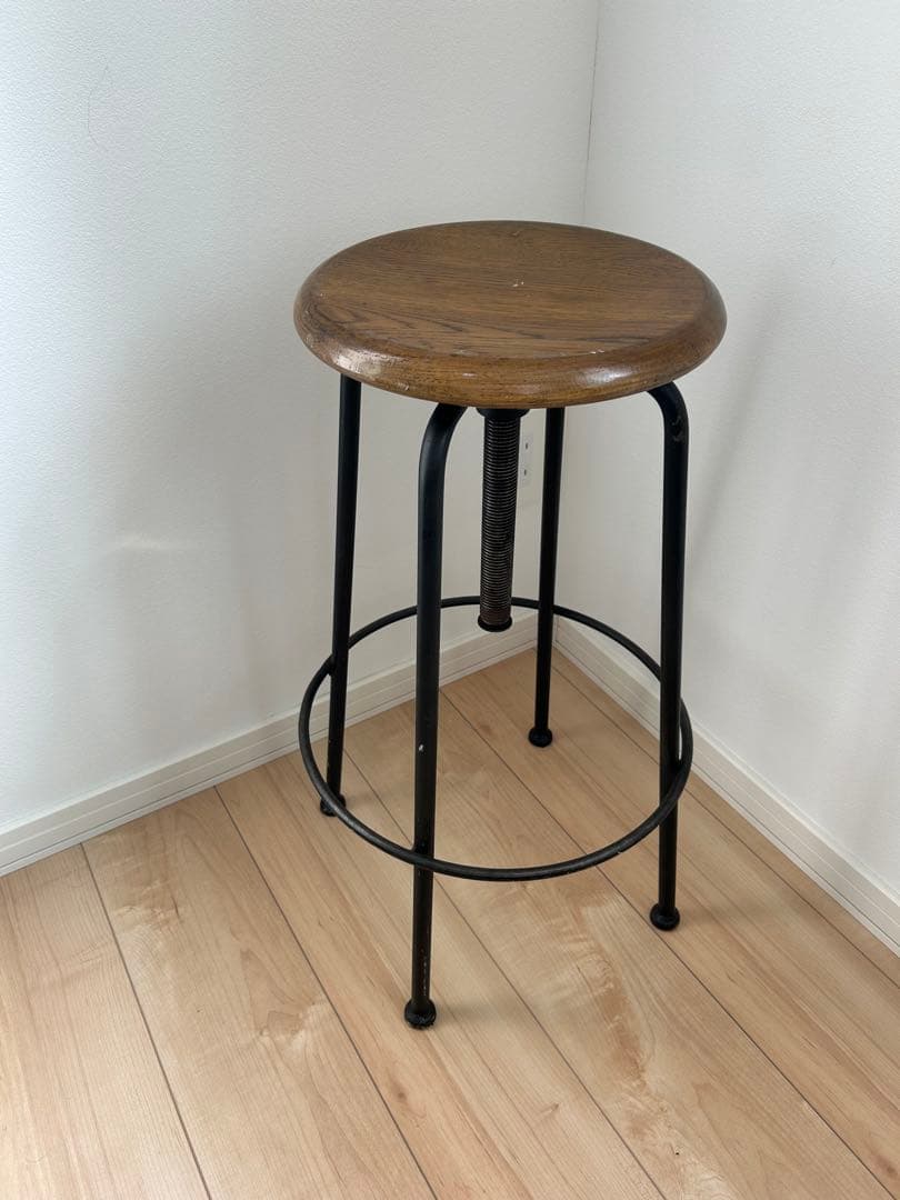 クラッシュゲート スピンスツール 木製スツール コンベックススツール