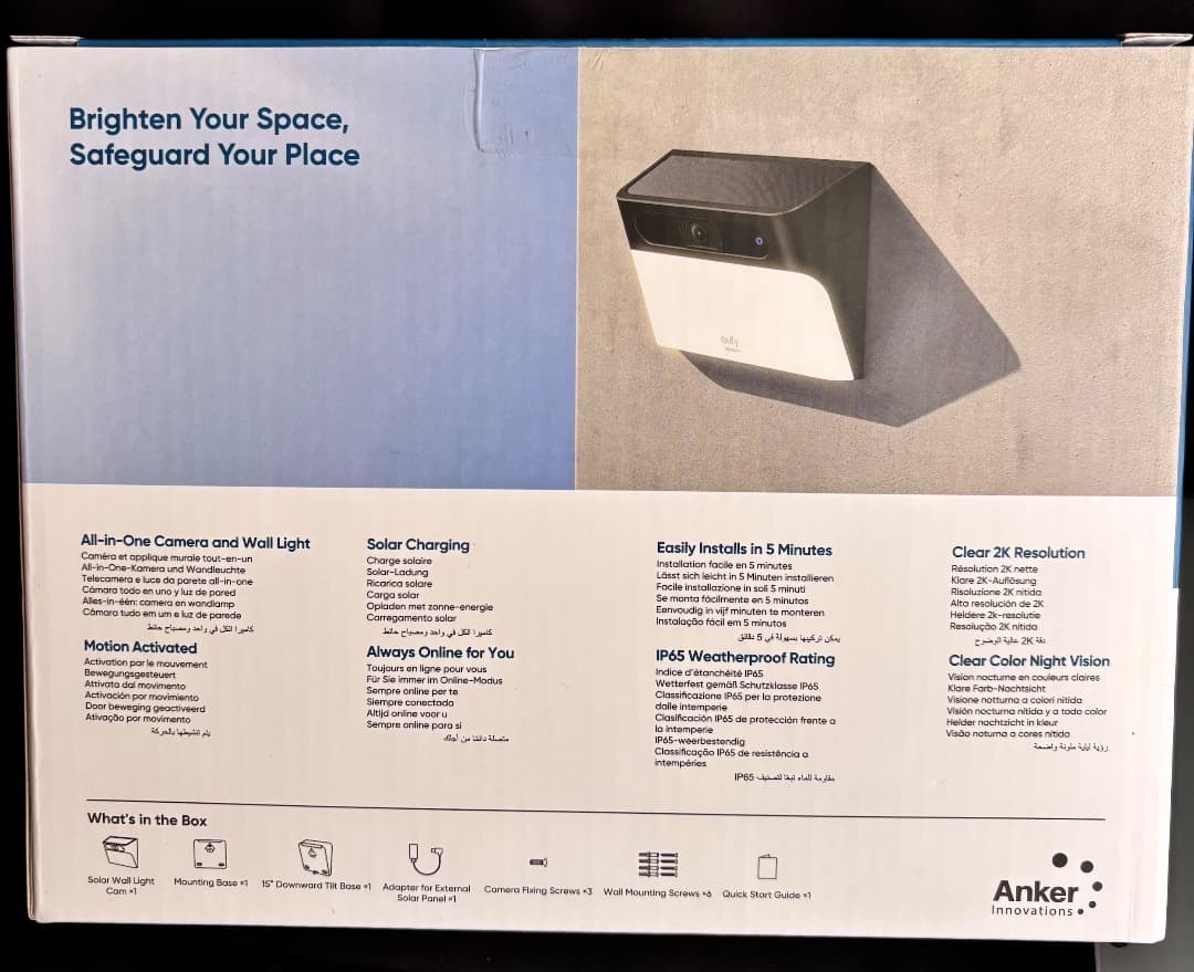 【新品未使用】eufy S120 アンカー製 防犯カメラ