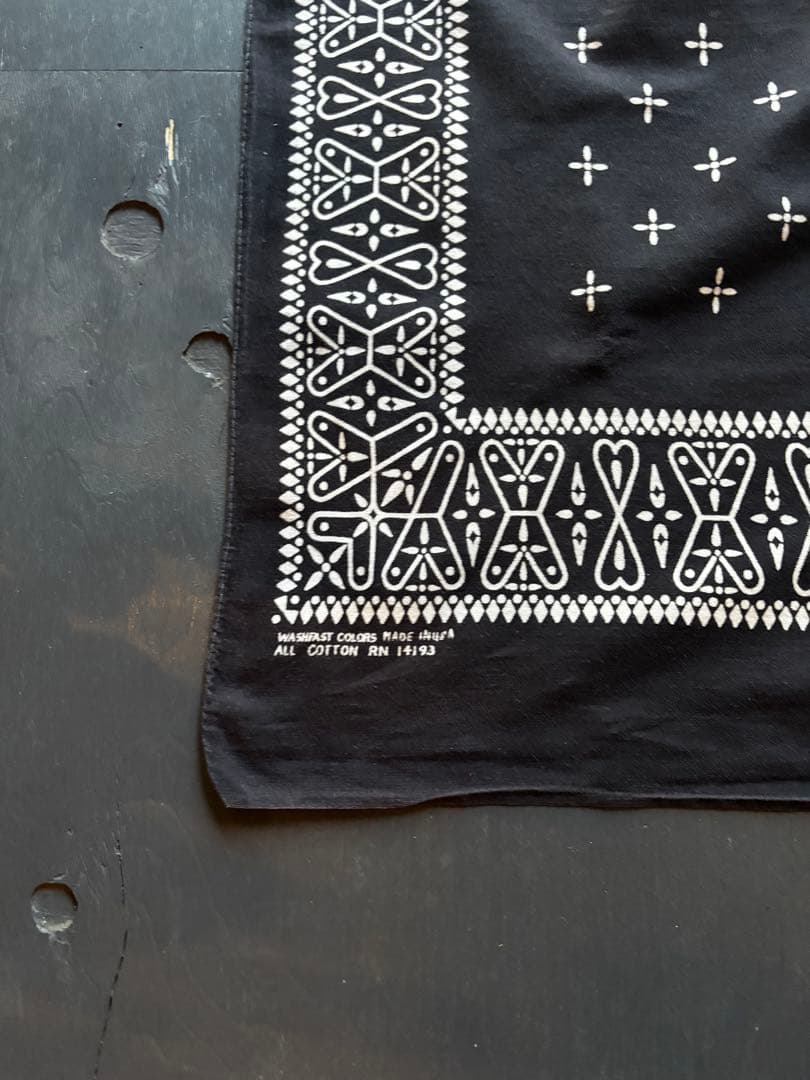 1960s クロス　バンダナ