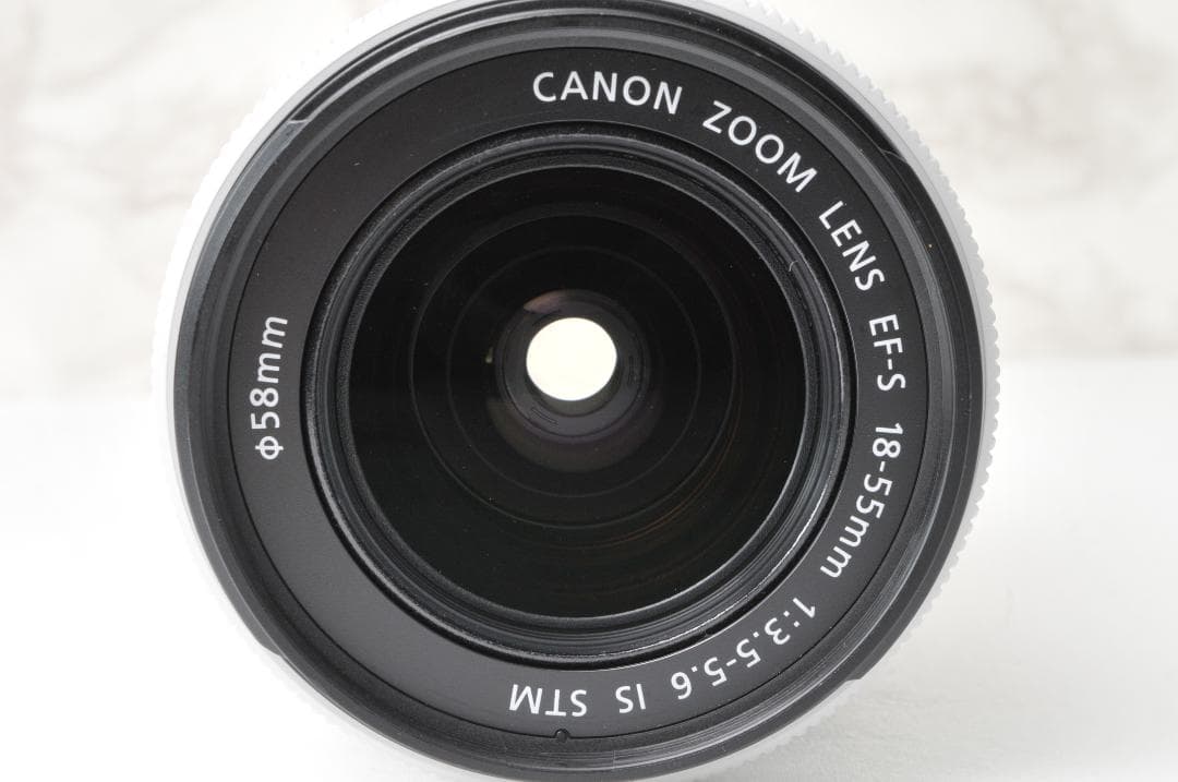 ショット数少なめ Canon EOS Kiss X7⭐️ホワイト スマホ転送