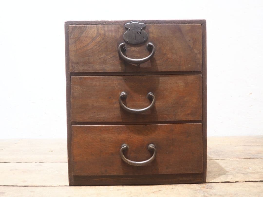 1306 アンティーク　小引き出し　書類ケース　収納棚　古家具　古道具　レトロ