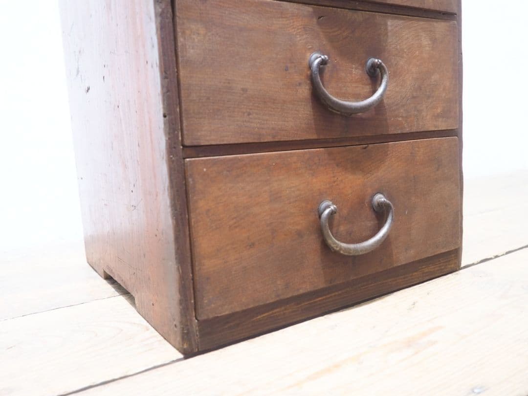 1306 アンティーク　小引き出し　書類ケース　収納棚　古家具　古道具　レトロ