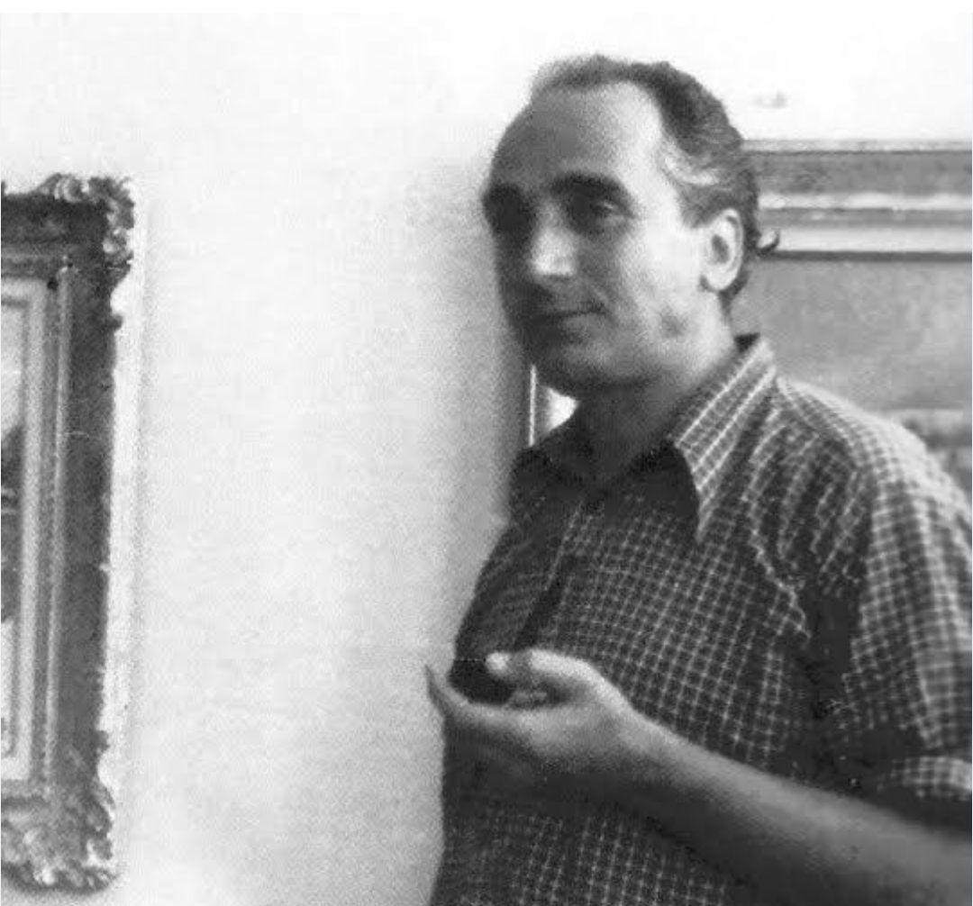 油彩画「ジェラジカ運河にかかっている橋」Vellani Marchi