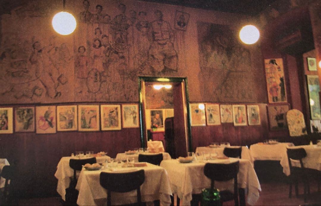 油彩画「ジェラジカ運河にかかっている橋」Vellani Marchi