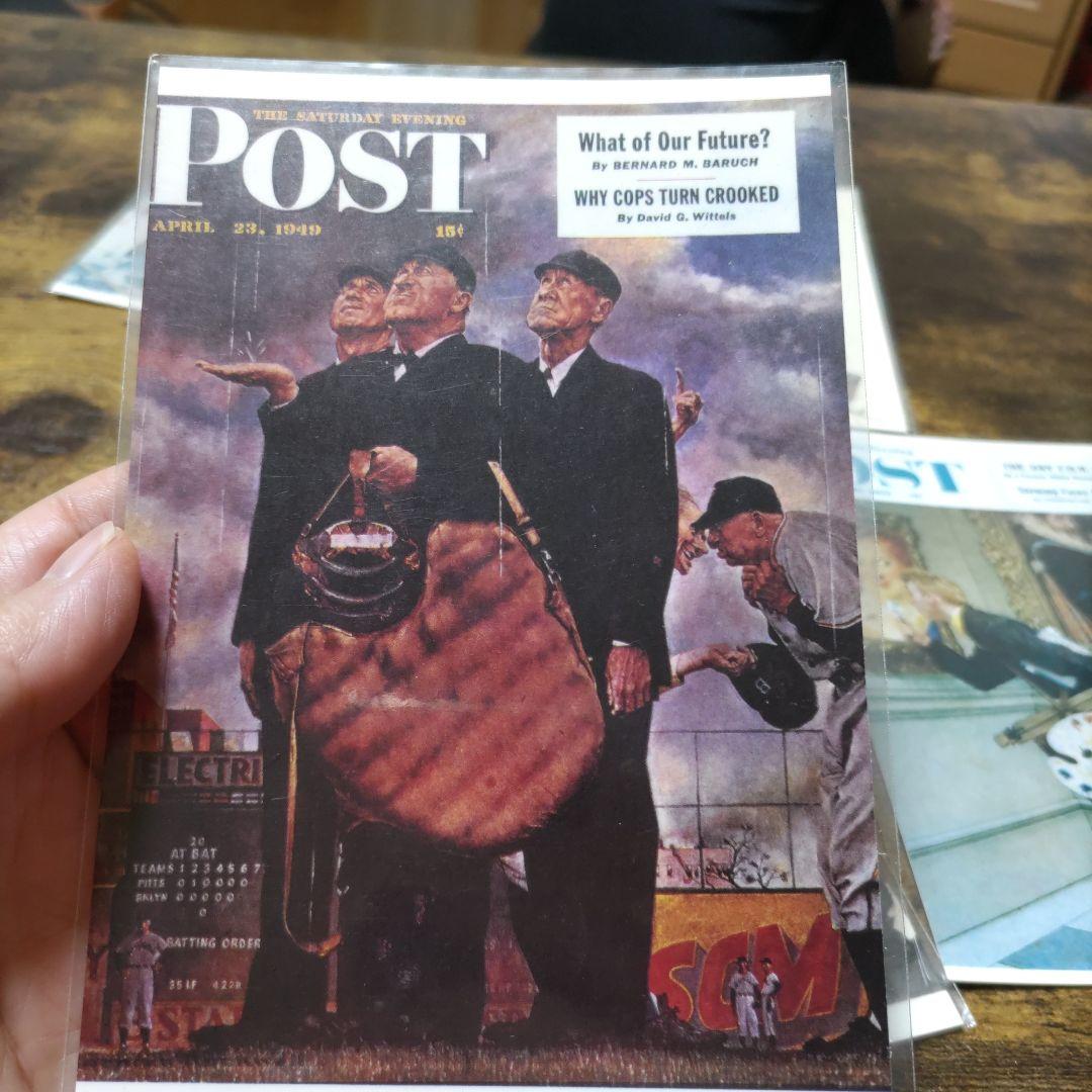 ノーマン・ロックウェル　ポストカードセット