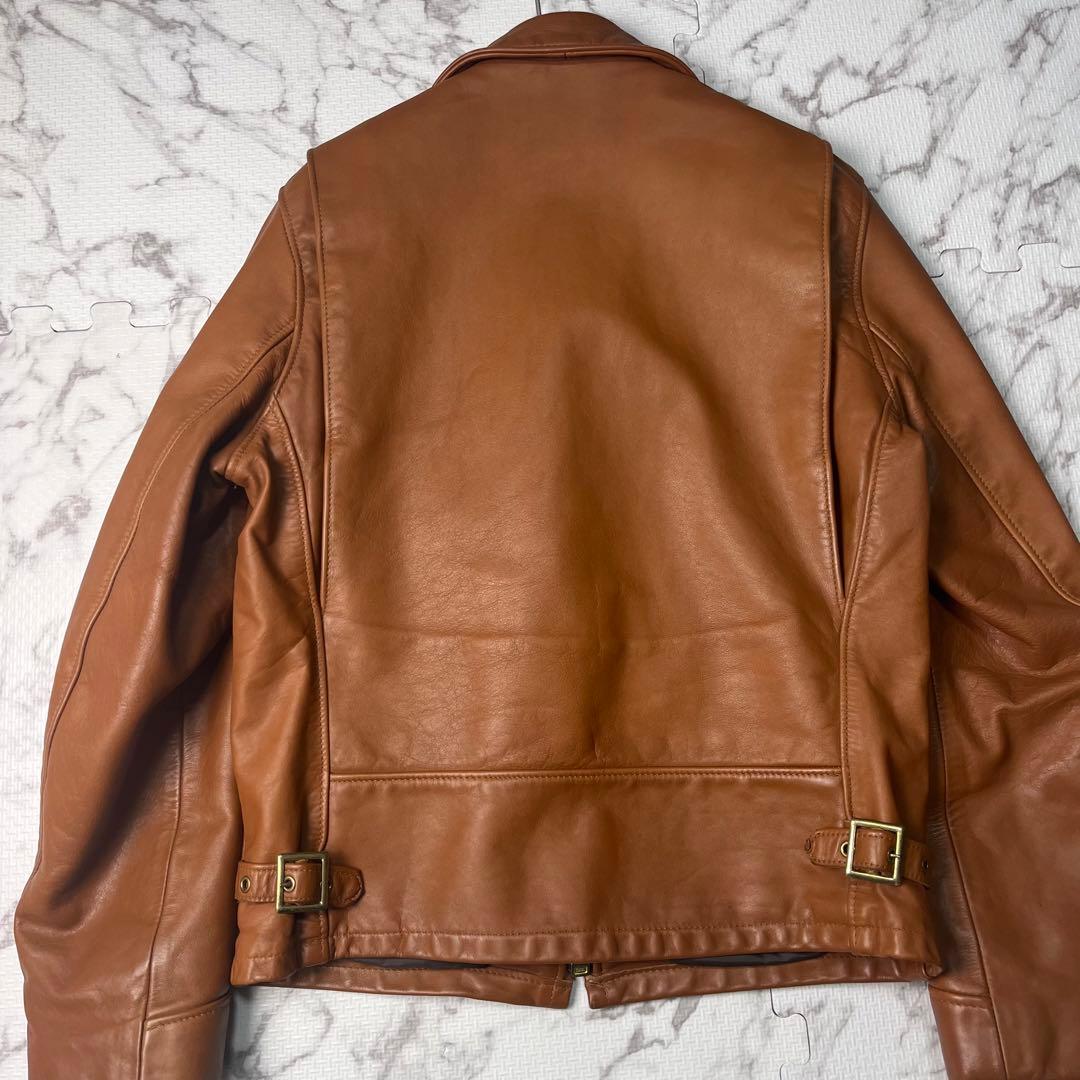 美品✨ 【米国製】schott トラッカージャケット 103US 38 茶色