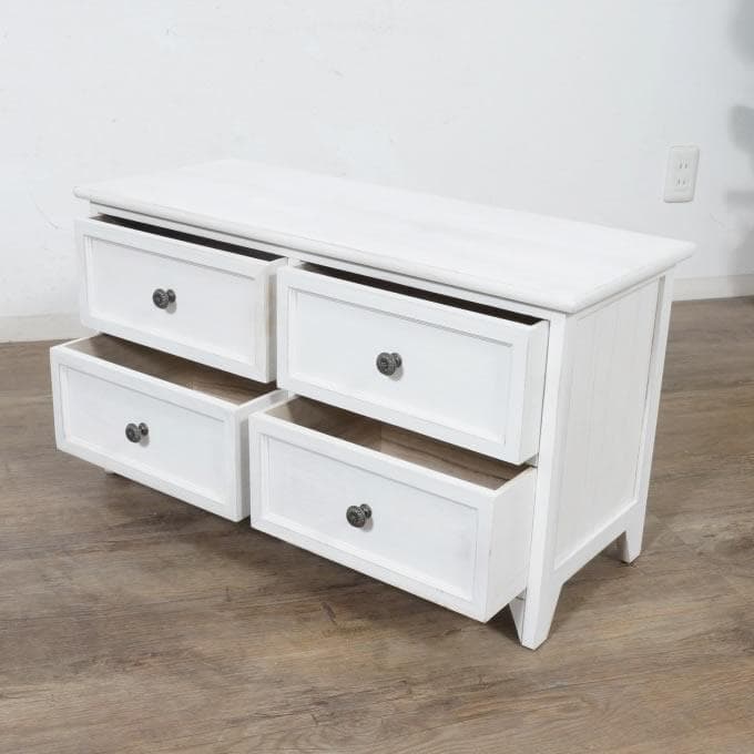 シャビー　テレビボード チェスト　テレビ台　ラック　収納　　幅75cm