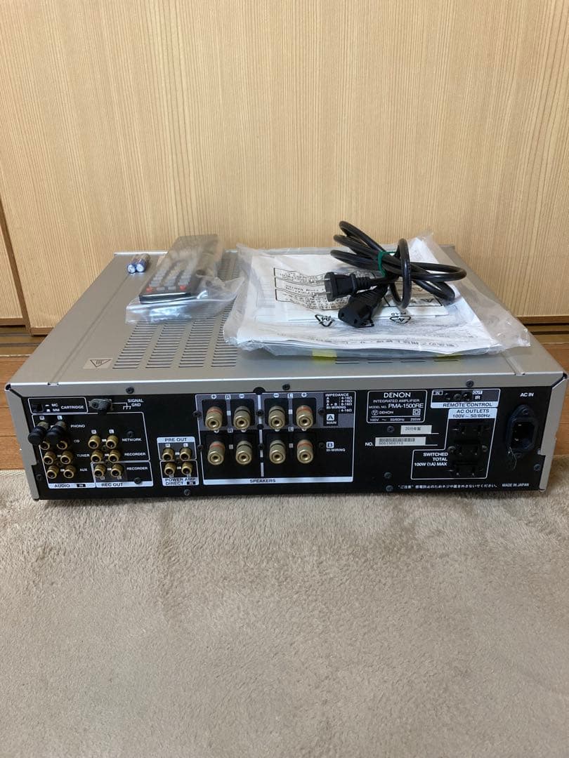 美品 元箱付　DENON デノン　PMA-1500RE プリメインアンプ