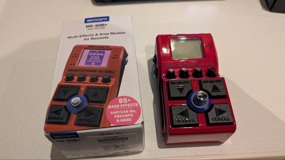 ZOOM MS-60B+ ベースエフェクター