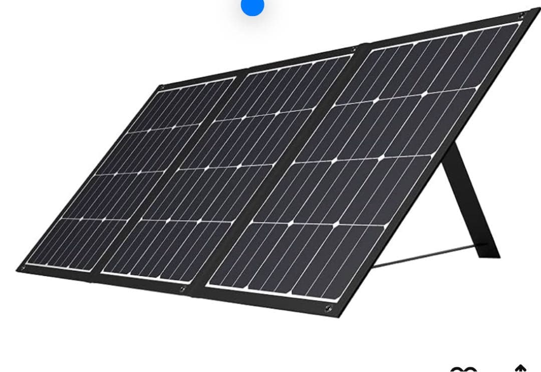オウルテック ソーラーパネル 120W 折りたたみ式 OWL-SLP120W