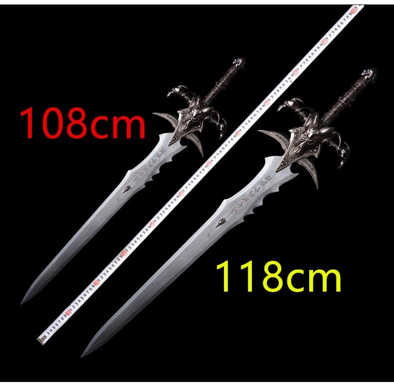 古兵器 武具　模造刀 霜の哀しみ 「魔獣争覇」Cosplayロールプレイング