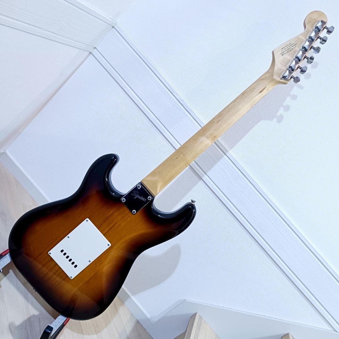 メンテ済｜Squier ストラトキャスター　サンバースト エレキギター