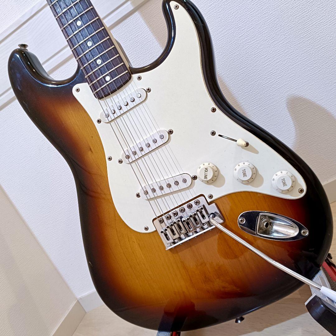 メンテ済｜Squier ストラトキャスター　サンバースト エレキギター