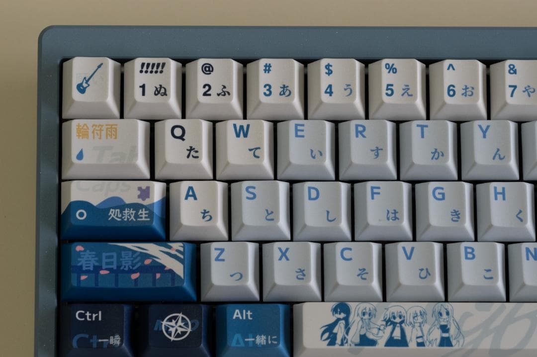 matrix 6XV 3.0 Corsa PVD Maroon 自作キーボード