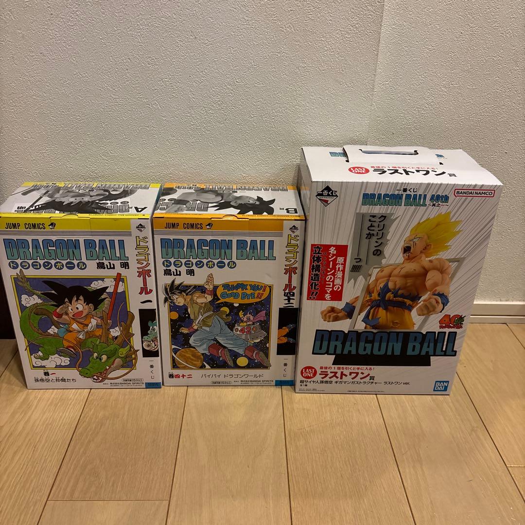 一番くじドラゴンボール40周年フィギュア