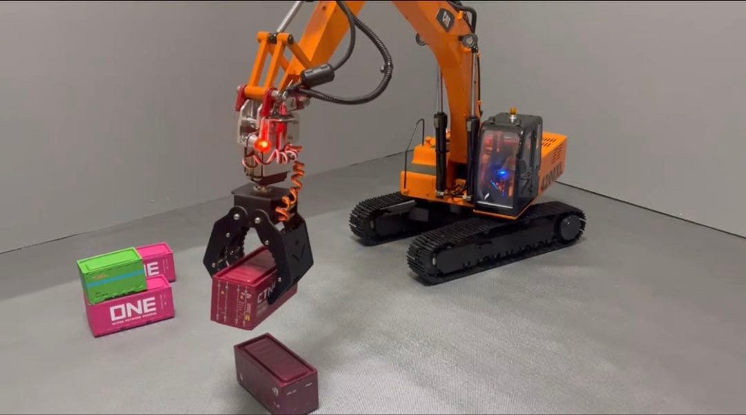 4200XL油圧　ラジコン　ショベルカー　パワーショベル　サウンドモジュール搭載