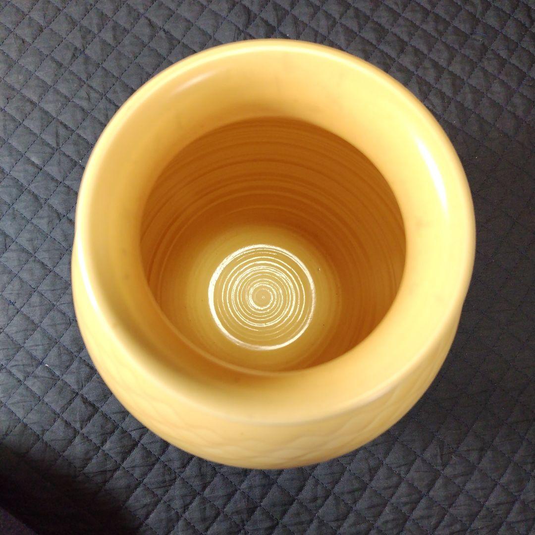 スージークーパー、アールデコ、マスタードカラーの花瓶、超レアー、超美品！