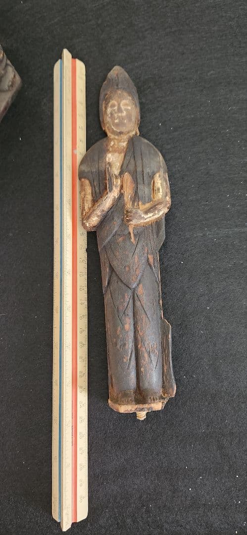 仏像‥木彫観音立像‥仏教美術