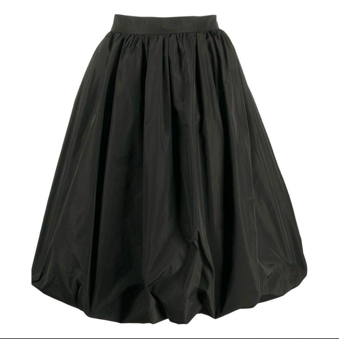 Patou パトゥ　バルーンスカート 34 XS ブラック　膝丈