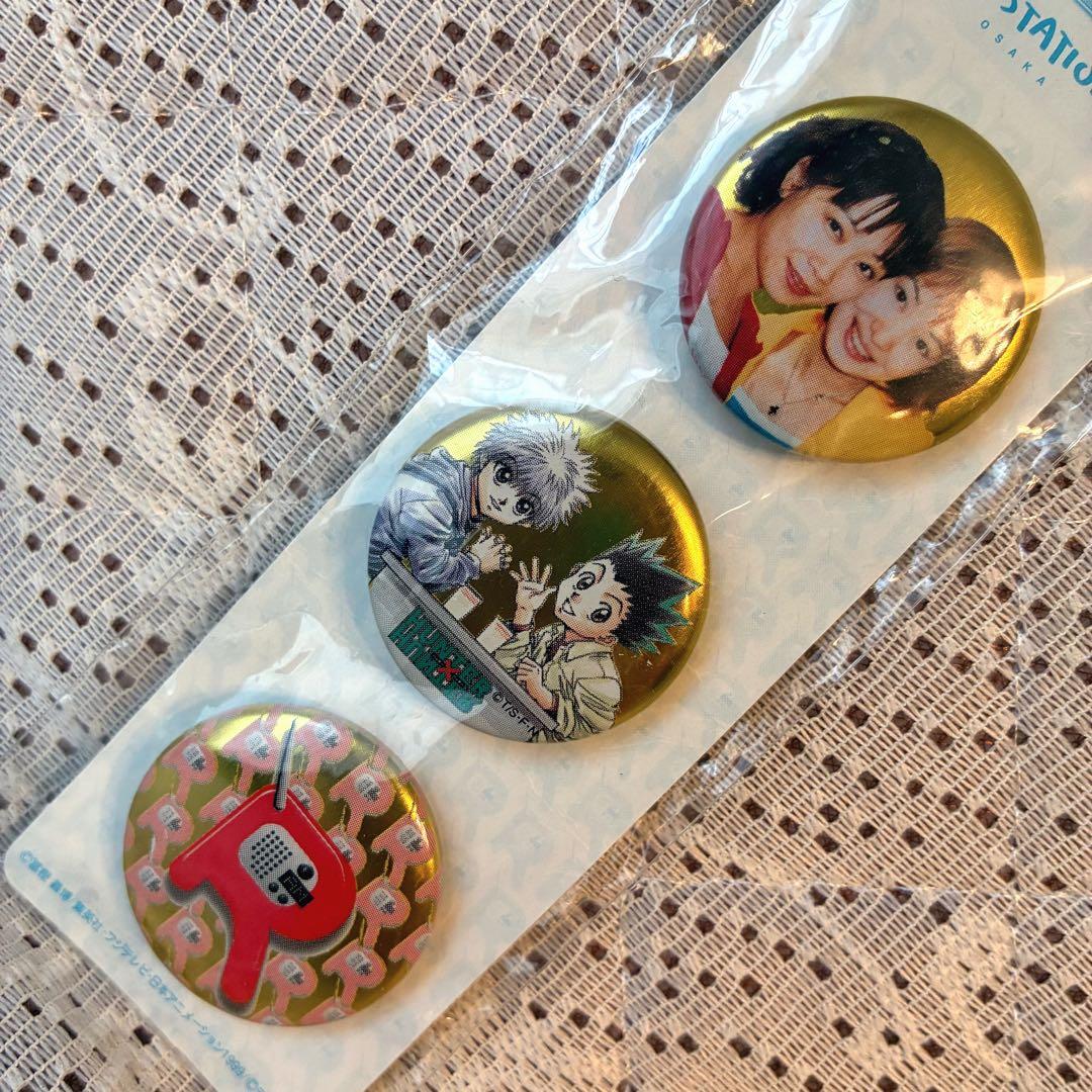 【激レア】旧作ハンター×ハンターR 缶バッヂ マグネット
