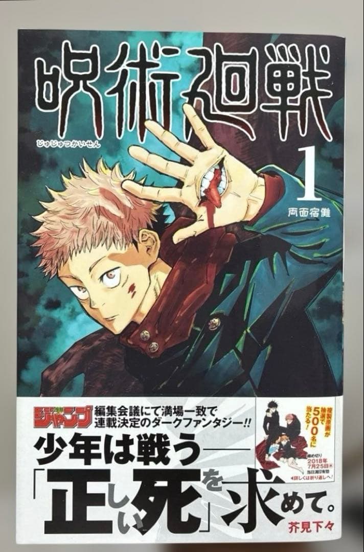 【 美品 初版 帯 ジャンパラ 】　呪術廻戦 1巻 2巻 3巻 4巻 0巻