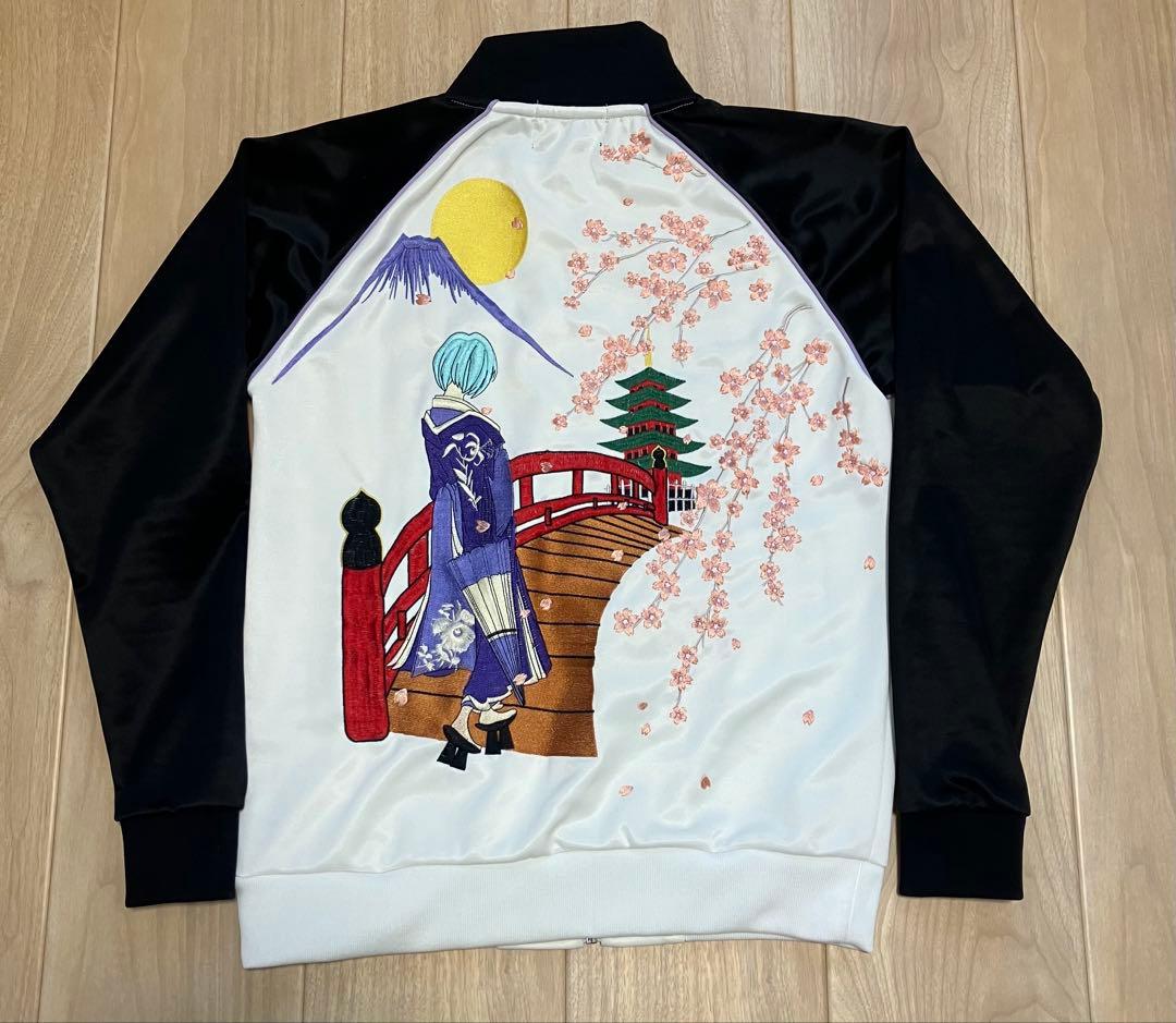 【美品 】錦×新世紀エヴァンゲリオン 刺繍トラックジャケット ジャージ綾波　M