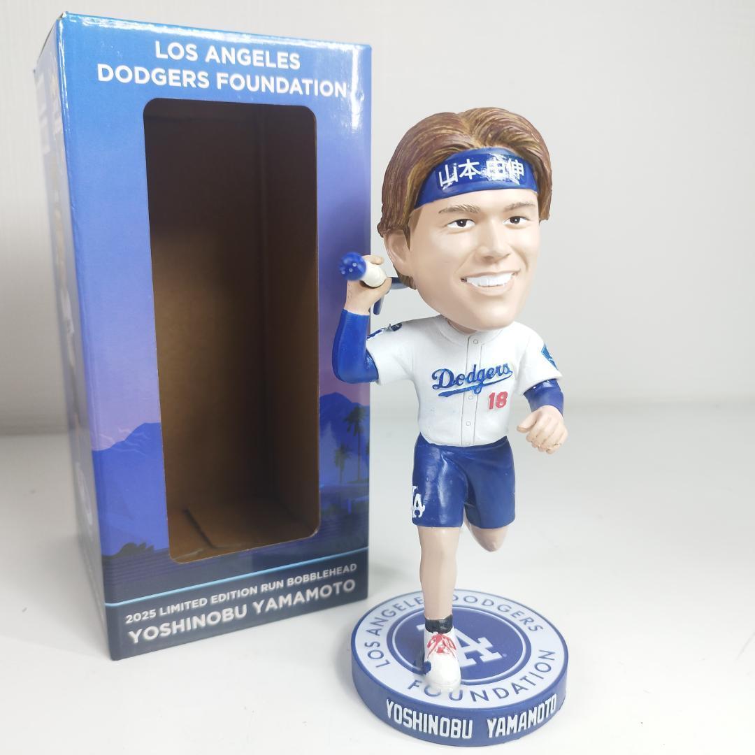 山本由伸 ドジャース サンセットラン ボブルヘッド 大谷翔平 非売品 h87T