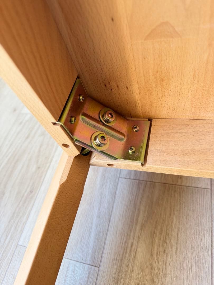 美品 ニトリ Nコレクション リビングデスク ナチュラル