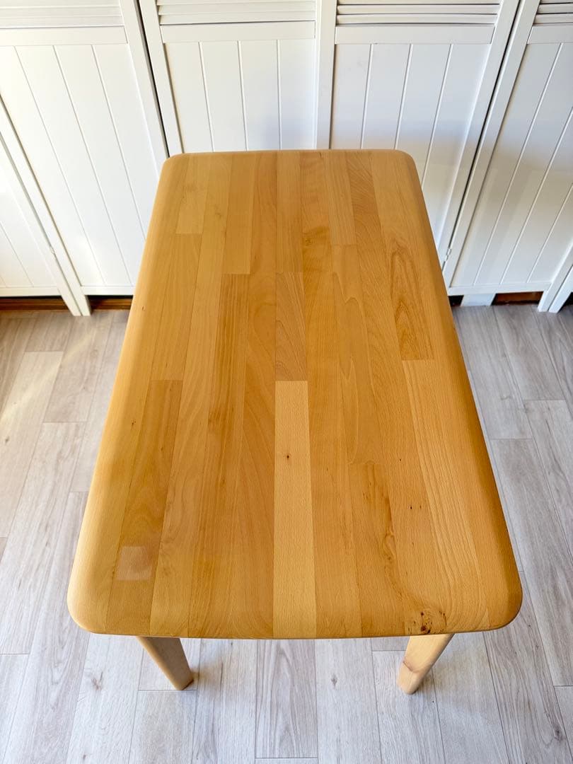 美品 ニトリ Nコレクション リビングデスク ナチュラル