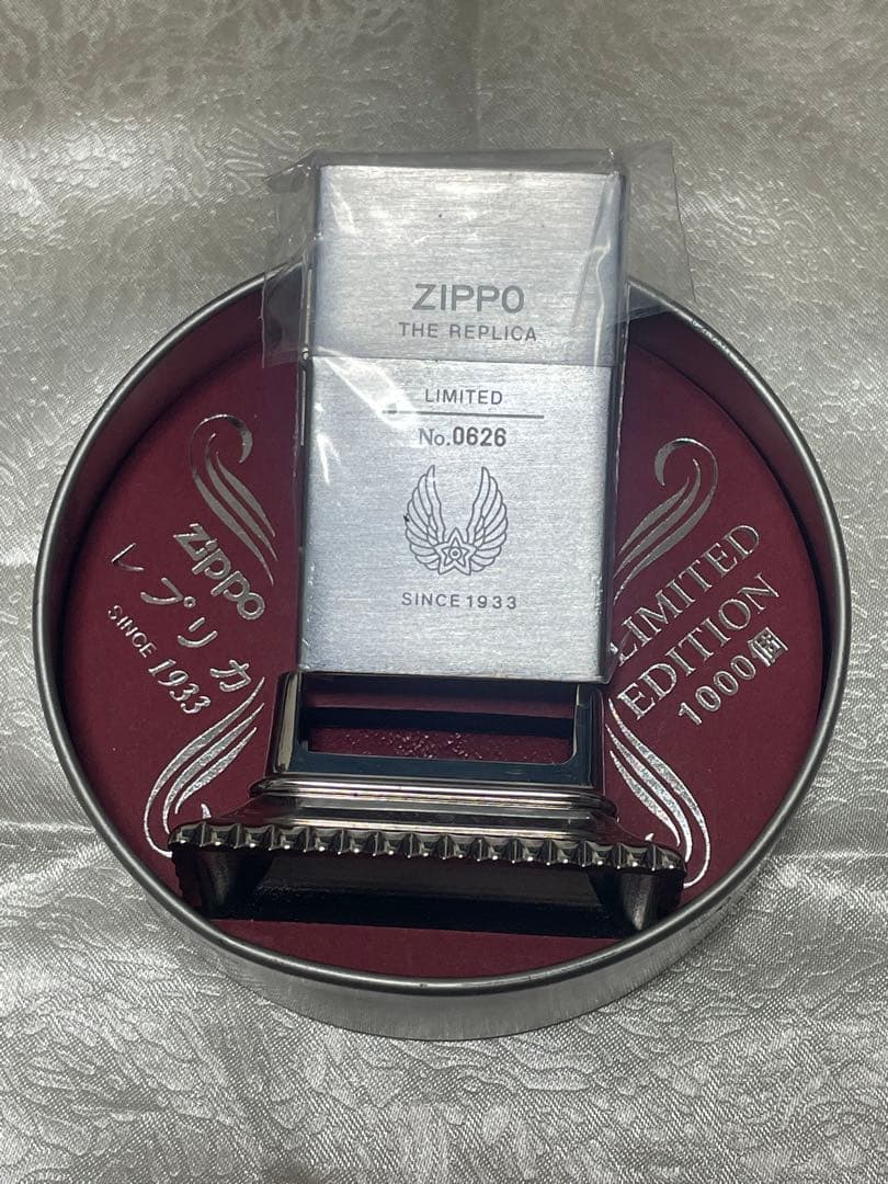 ZIPPO THE REPLICA 希少　限定1000個 未使用品 缶ケース付き