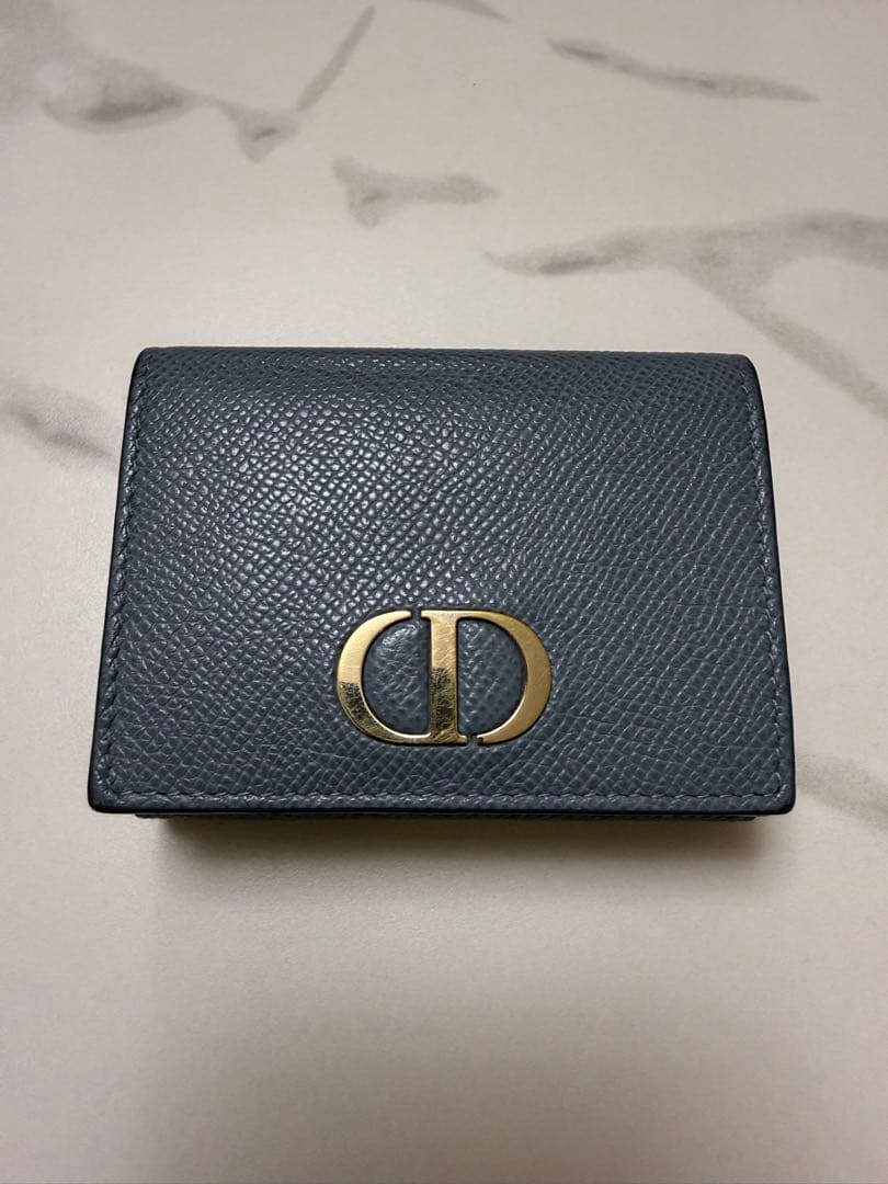 【美品】クリスチャンディオール 30 モンテーニュ コンパクトウォレット