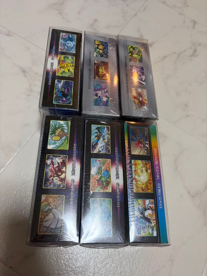 ロン　ポケモンカード　未開封シュリンク付きBOX まとめ売り