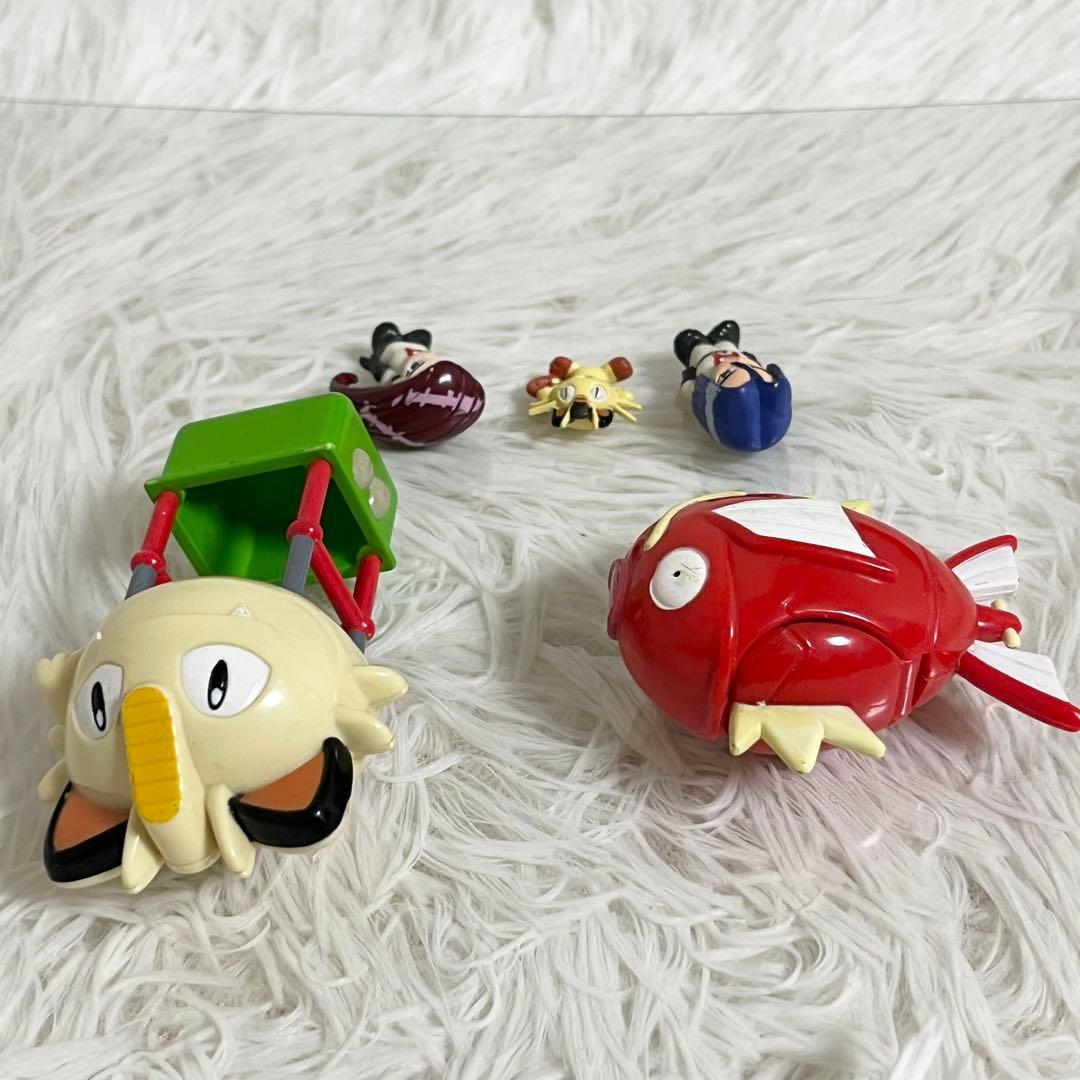 ちびポケハウス　ロケット団　のりものセット　ムサシ　コジロウ　ニャース　ポケモン