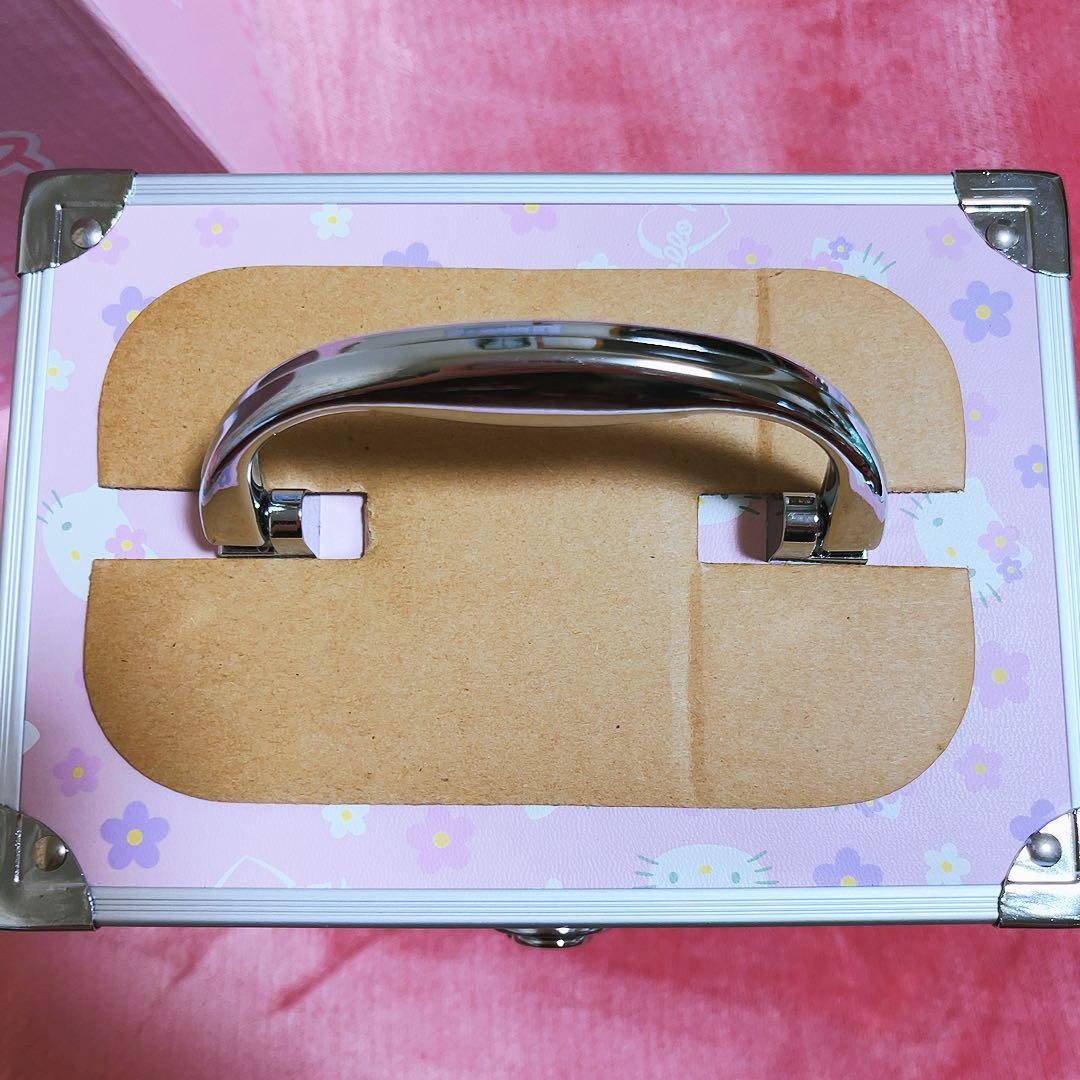 希少レア　ハローキティ　コスメケース　バニティ　ミラー付き　平成レトロ　サンリオ