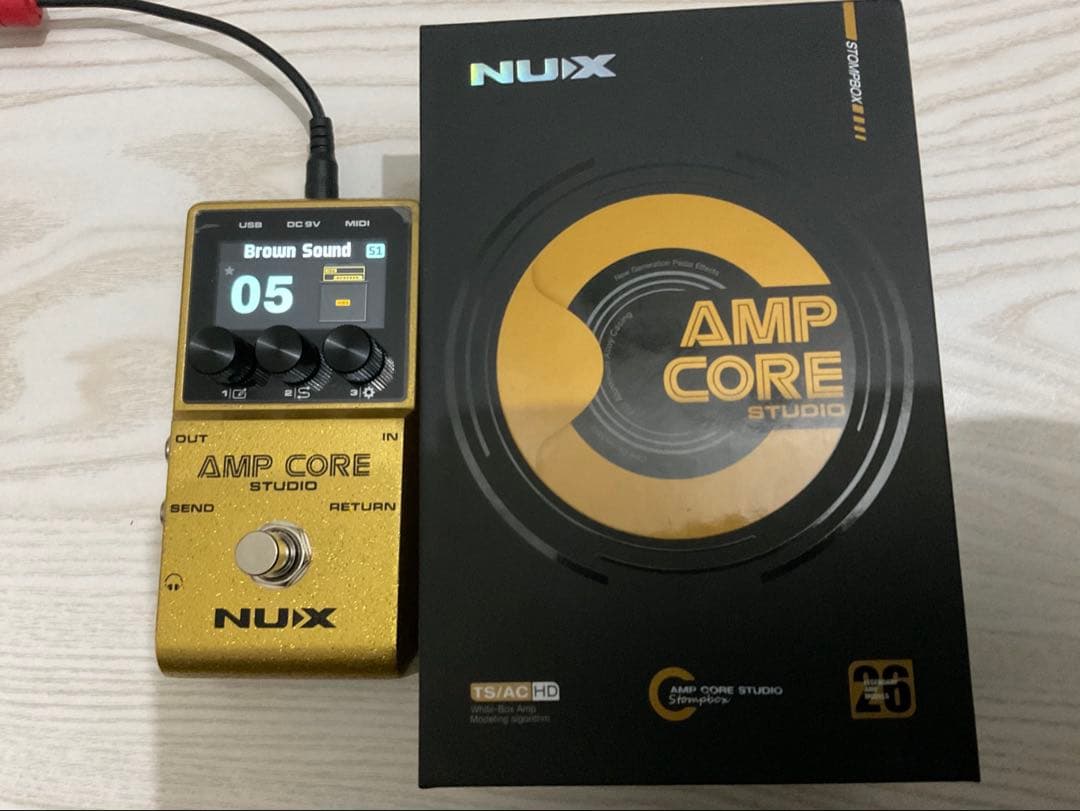 ギター NUX Amp Core Studio
