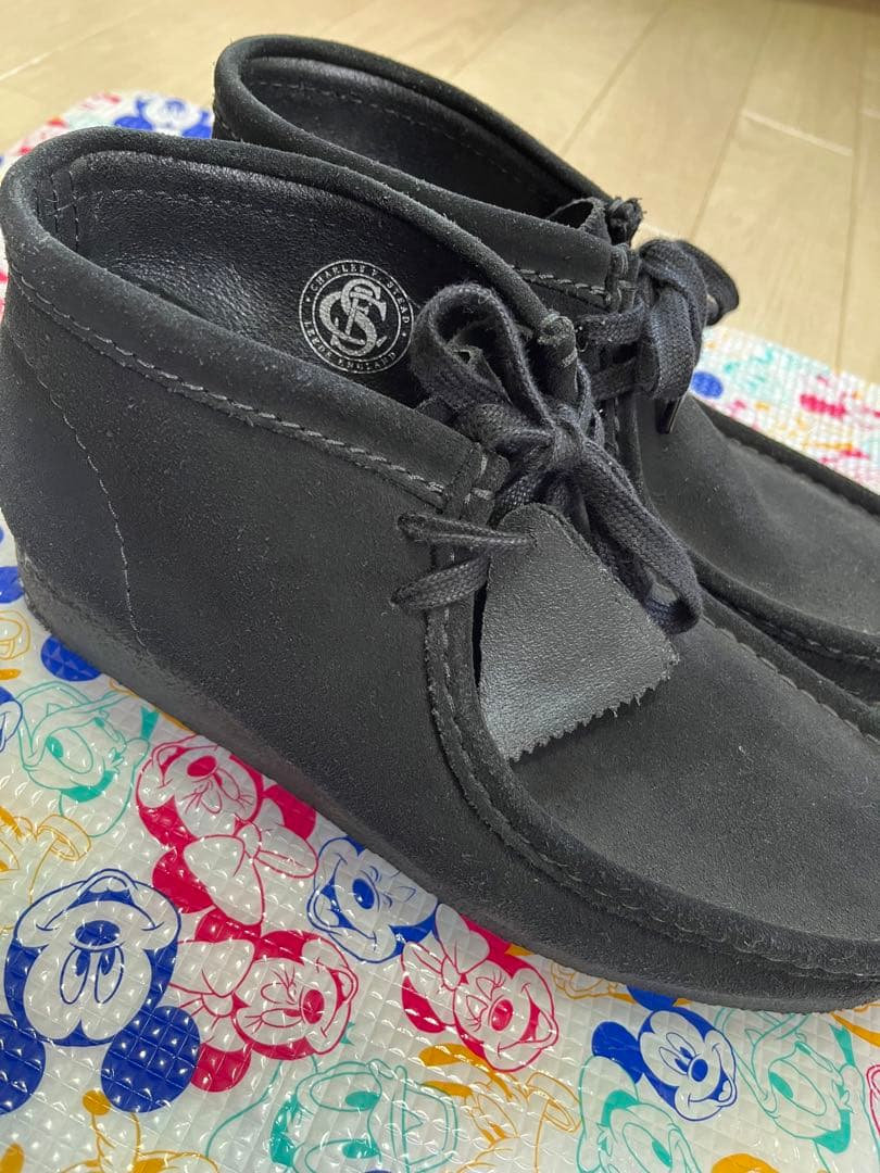 Clarks Wallabee Boot Black クラークス ワラビー