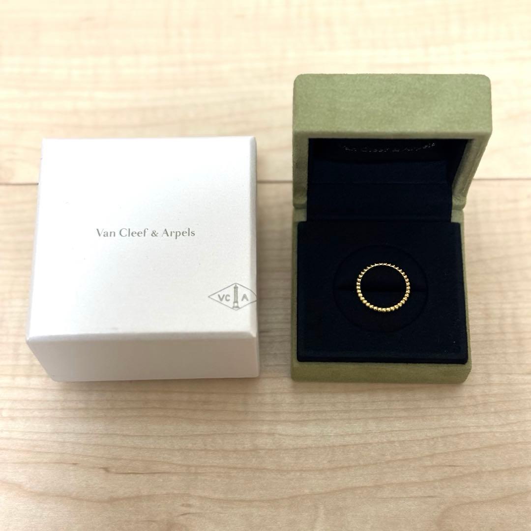 ヴァンクリ　Van Cleef ペルレ　イエローゴールド　スモール　53